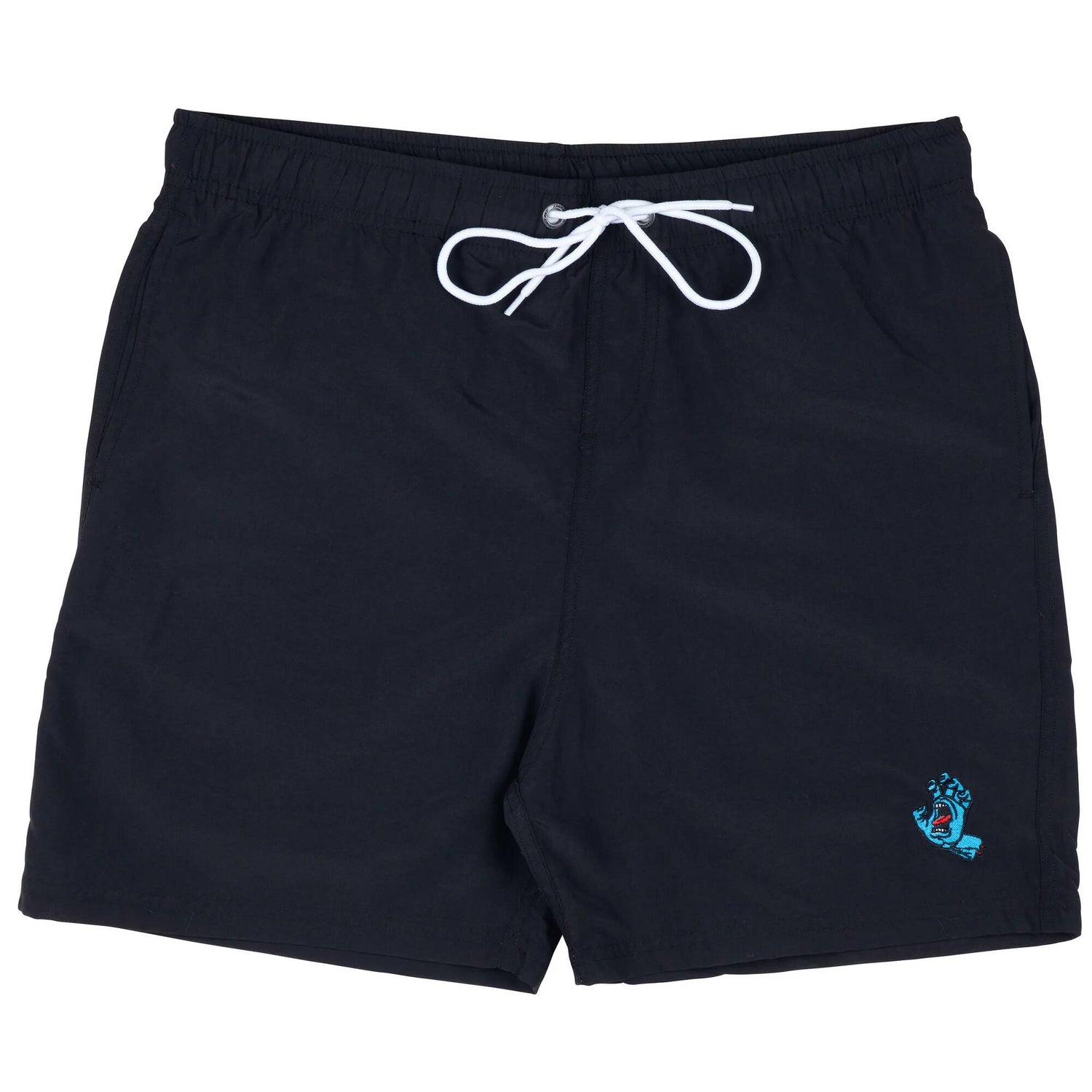 Santa Cruz Mini Hand Swimming Shorts - Black