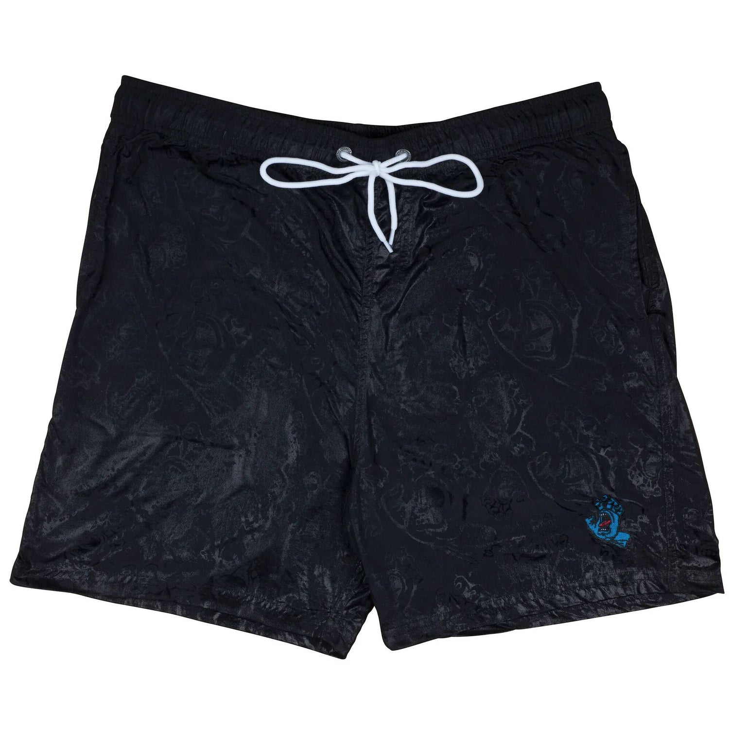 Santa Cruz Mini Hand Swimming Shorts - Black