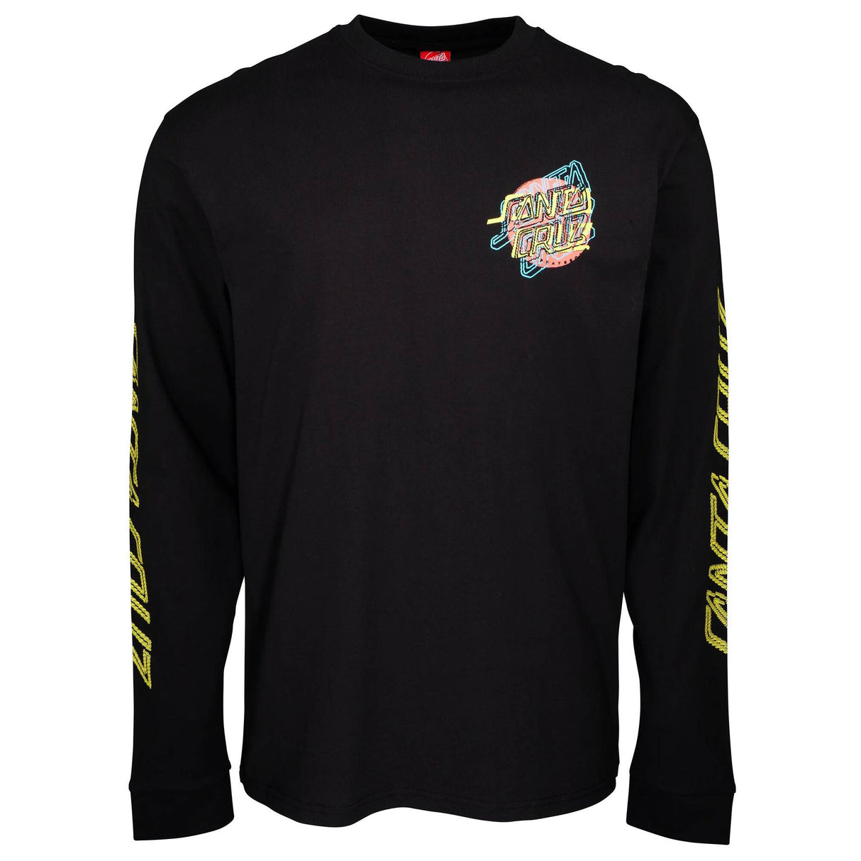 Santa Cruz No Pattern Long Sleeve T Shirt - Black