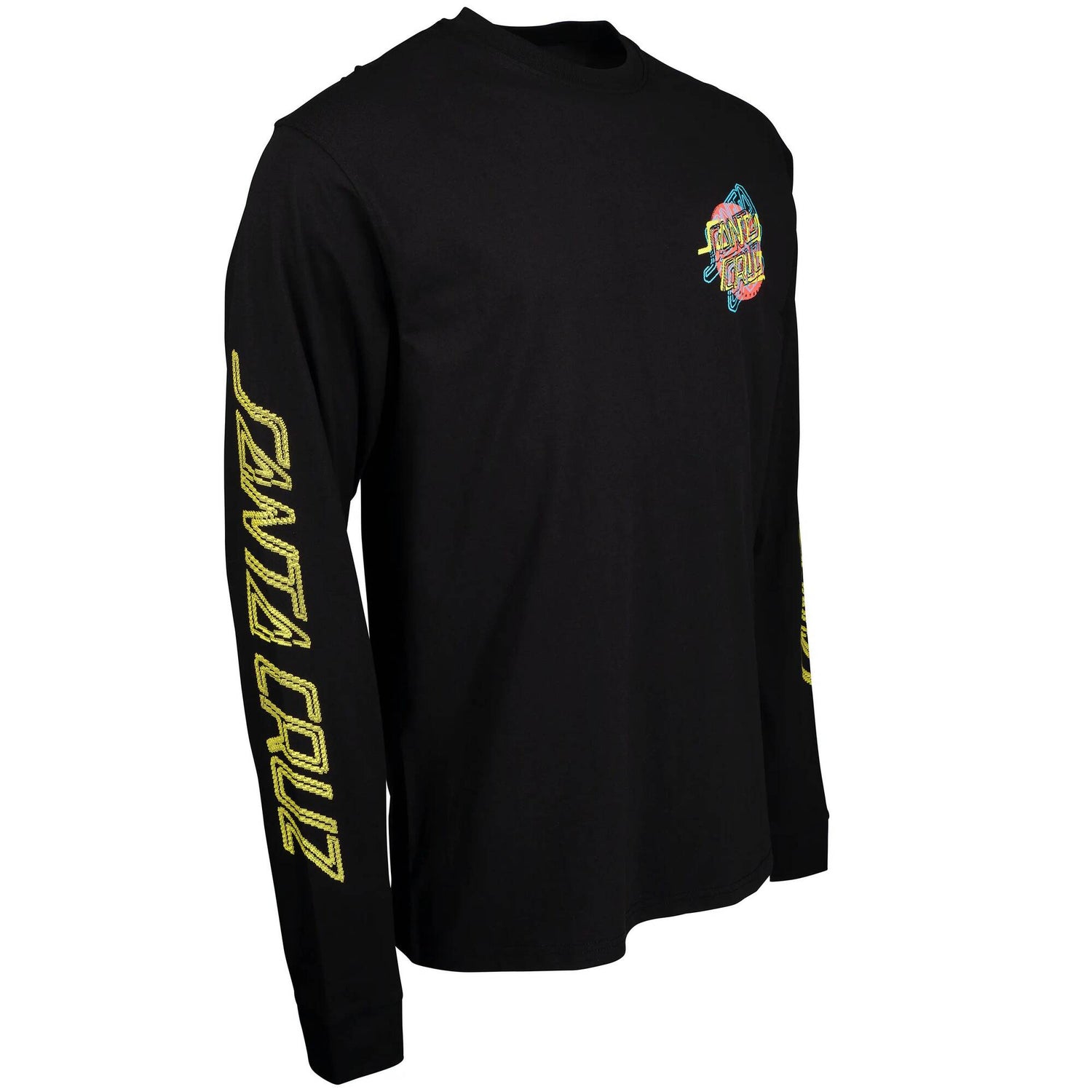 Santa Cruz No Pattern Long Sleeve T Shirt - Black