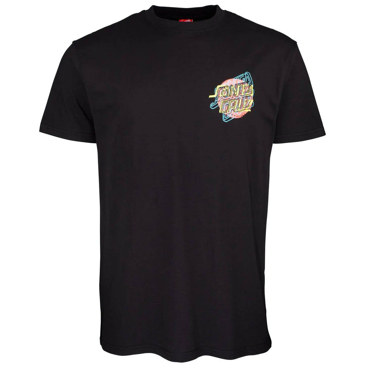 Santa Cruz No Pattern Dot T Shirt - Black