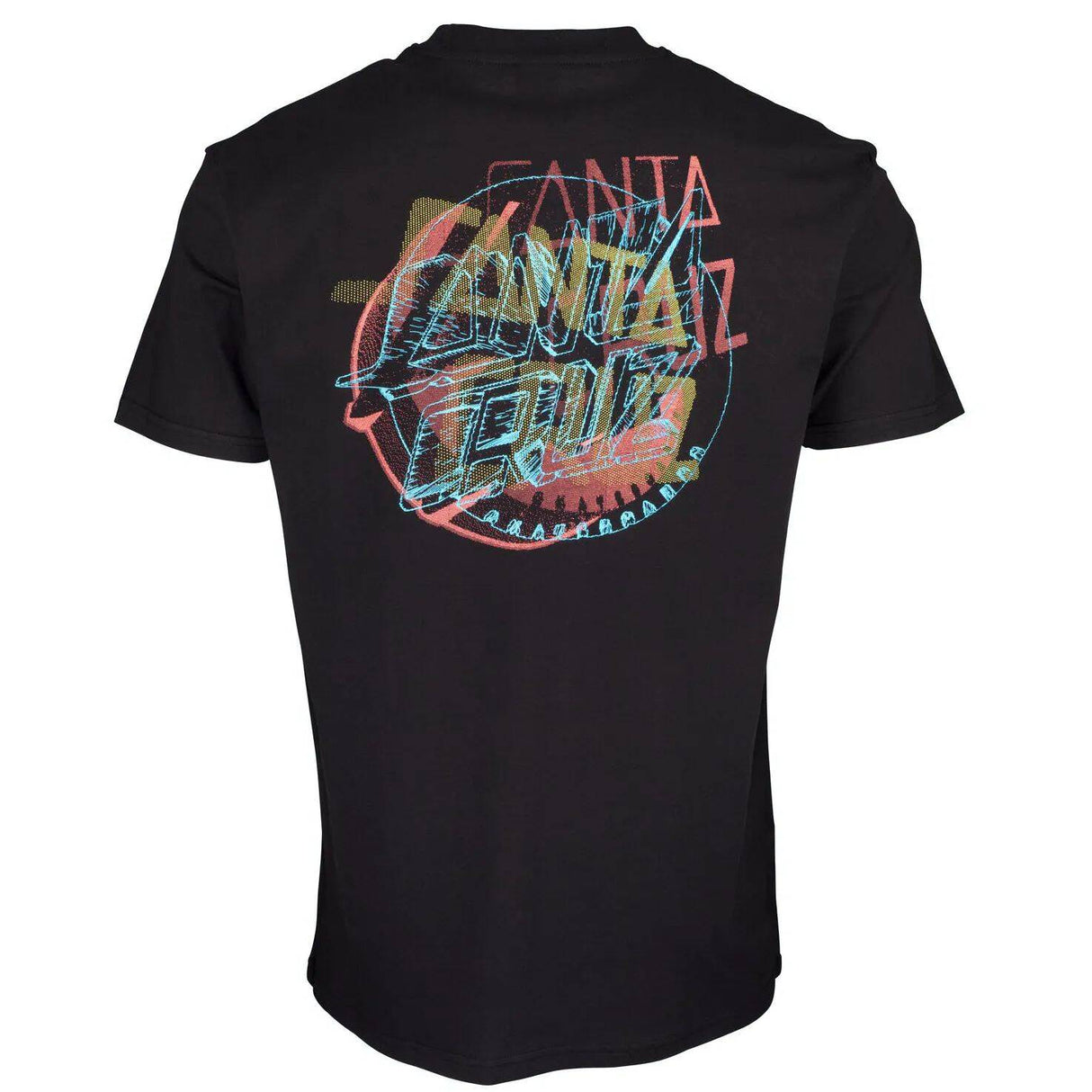 Santa Cruz No Pattern Dot T Shirt - Black