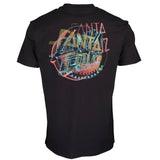 Santa Cruz No Pattern Dot T Shirt - Black