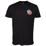 Santa Cruz No Pattern Screaming Hand T Shirt - Black