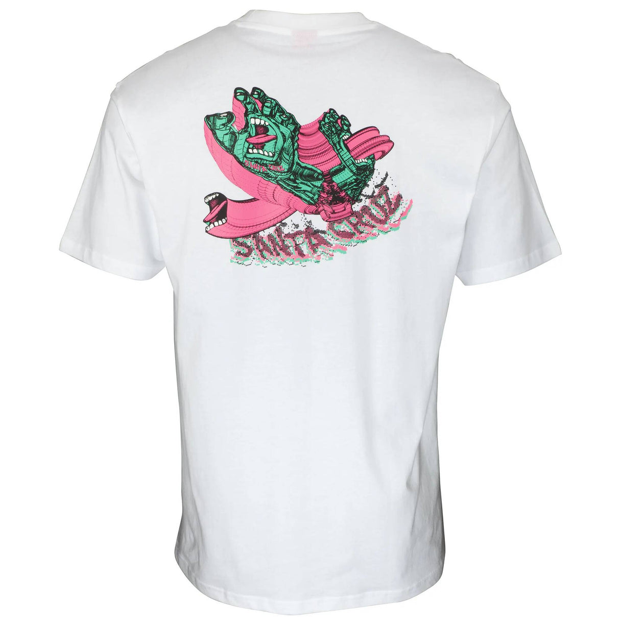 Santa Cruz No Pattern Screaming Hand T Shirt - White