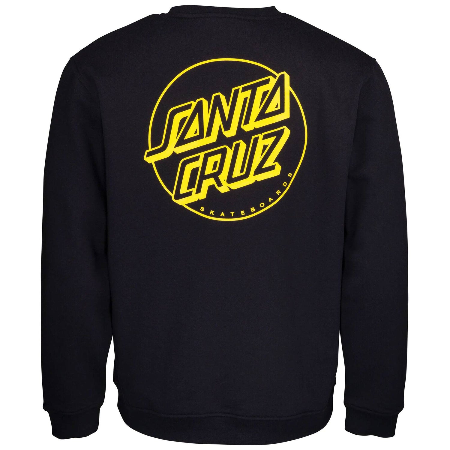 Santa Cruz Opus Dot Stripe Crew - Black