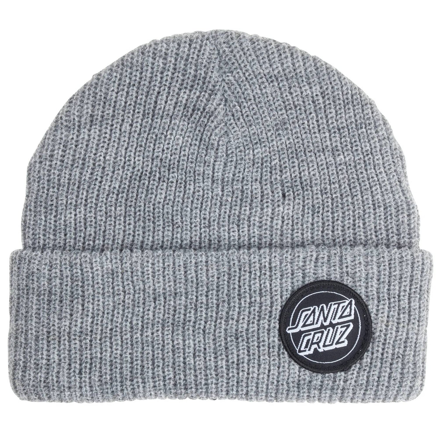 Santa Cruz Outline Dot Beanie - Charcoal Heather