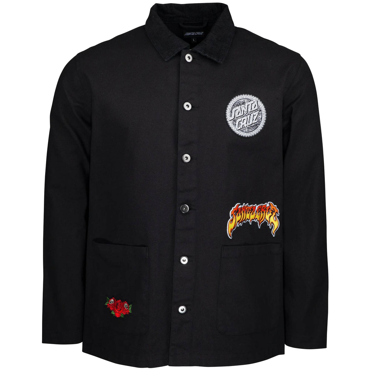 Santa Cruz Plant Jacket - Washed Black