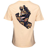 Santa Cruz Womens Poppy Hand T Shirt - Sand