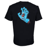 Santa Cruz Screaming Hand Chest T Shirt - Black