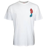 Santa Cruz Screaming Hand Scream T Shirt - White