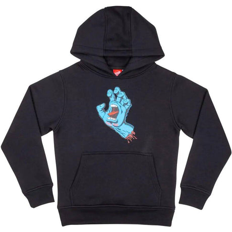 Santa Cruz Youth Screaming Hand Hoodie - Black Yth XL