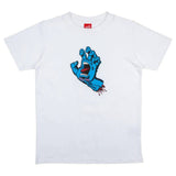 Santa Cruz Youth Screaming Hand T Shirt - White