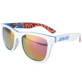 Santa Cruz Screaming Insider Sunglasses - White/Blue