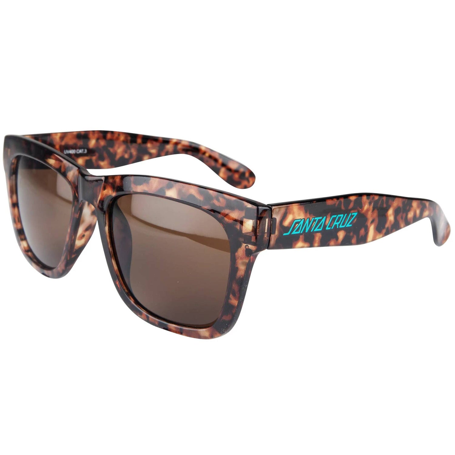 Santa Cruz Strip II Sunglasses - Brown Tortoiseshell