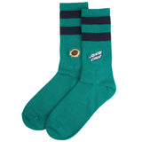 Santa Cruz Sunflower Socks - Evergreen