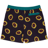 Santa Cruz Sunflowers Swimming Shorts - Black