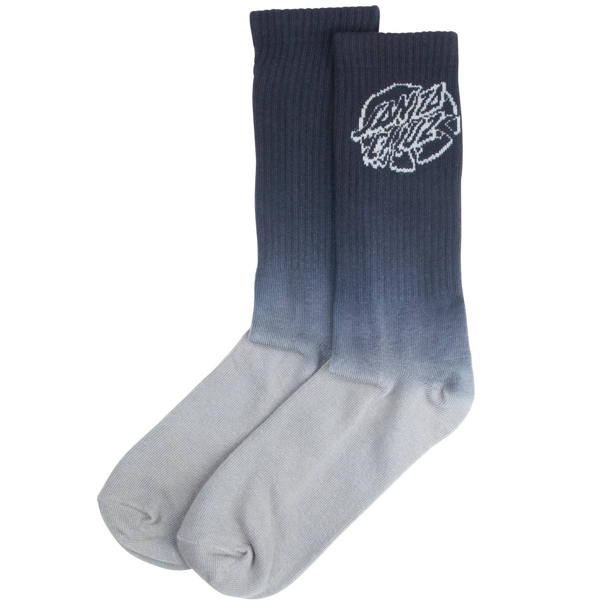 Santa Cruz Universal Dot Socks - Black/Grey