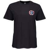 Santa Cruz Womens Vintage Screaming Hand Scream T Shirt - Black Wash Womens 10