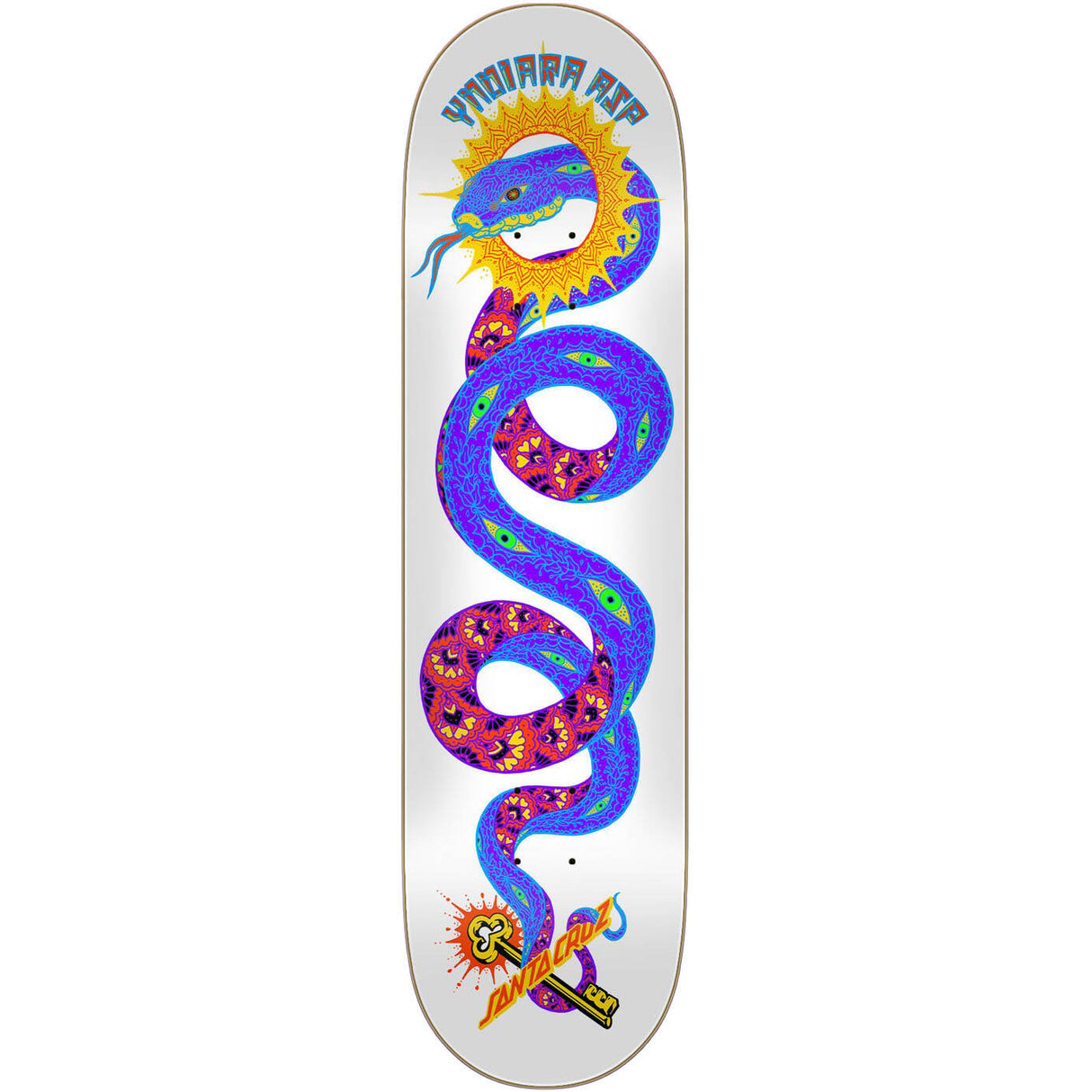 Santa Cruz Asp VX Skateboard Deck - Slither 8.25"