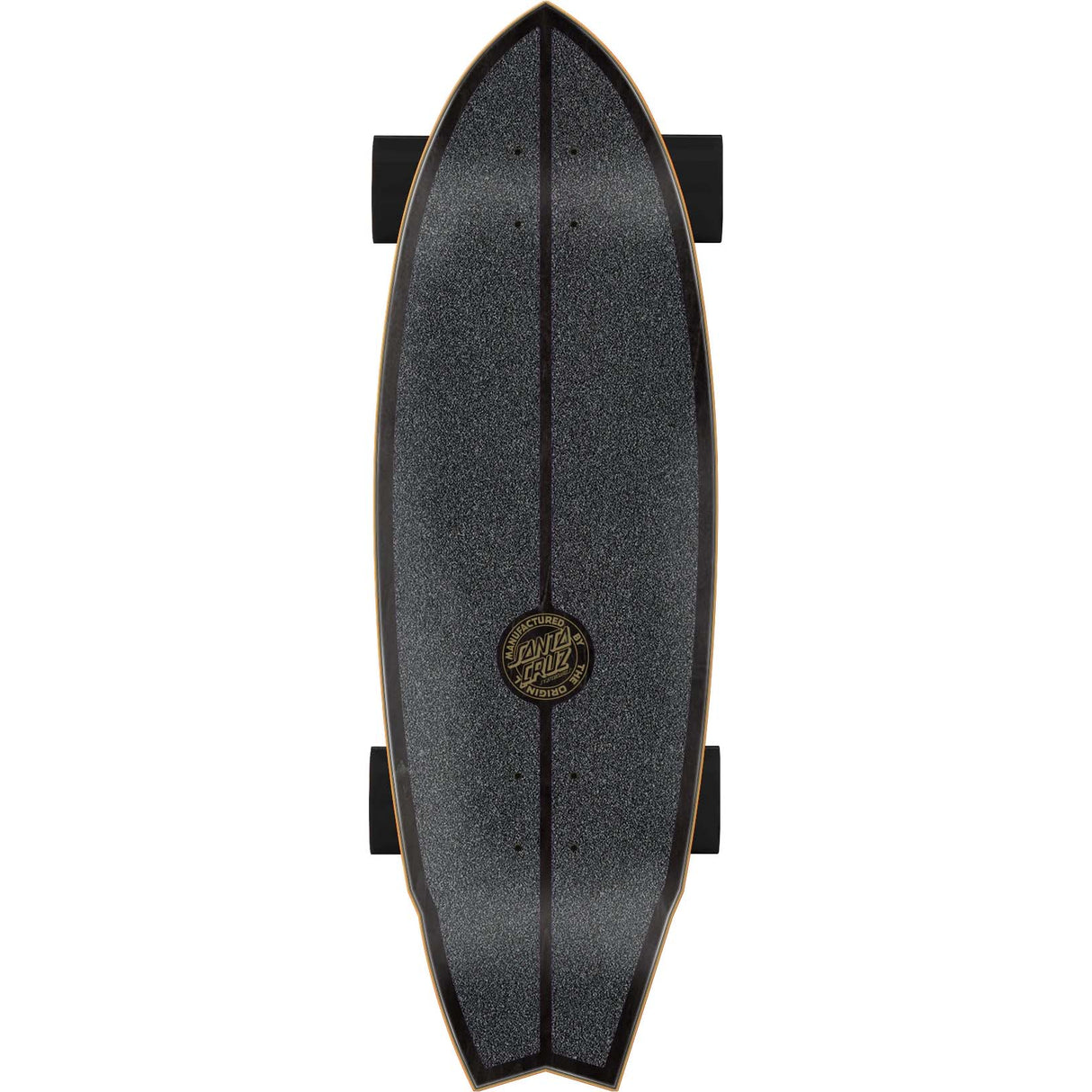 Santa Cruz Inferno Hand Shark Carver Surf Skate Cruzer Complete - 31.52"
