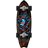 Santa Cruz Inferno Hand Shark Carver Surf Skate Cruzer Complete - 31.52"