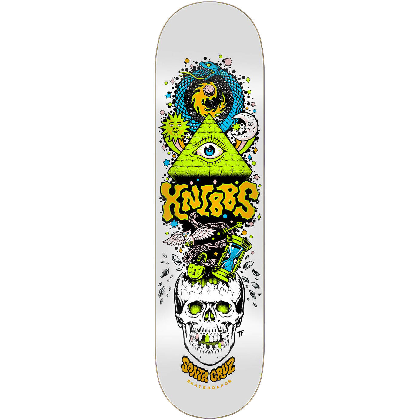 Santa Cruz Knibbs Alchemist Pro Skateboard Deck - 8.25"