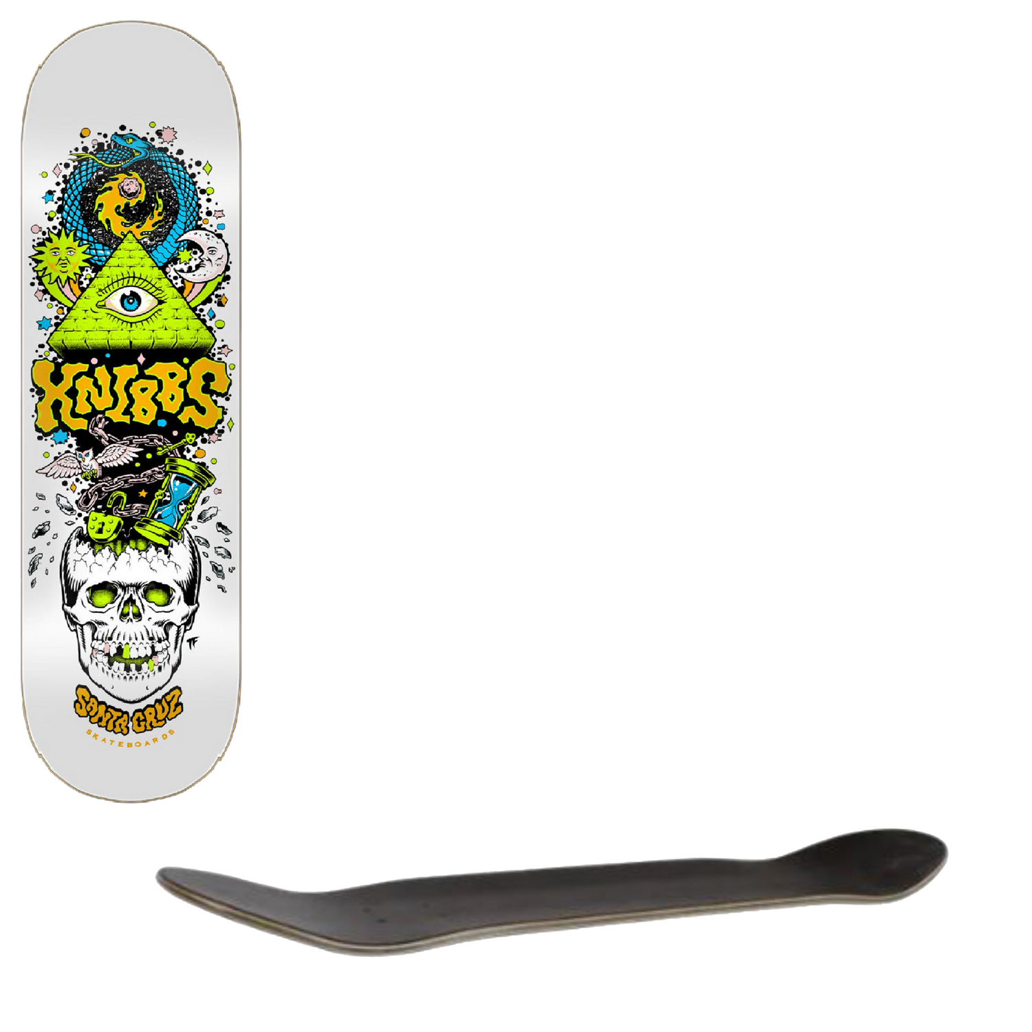 Santa Cruz Knibbs Alchemist Pro Skateboard Deck - 8.25"
