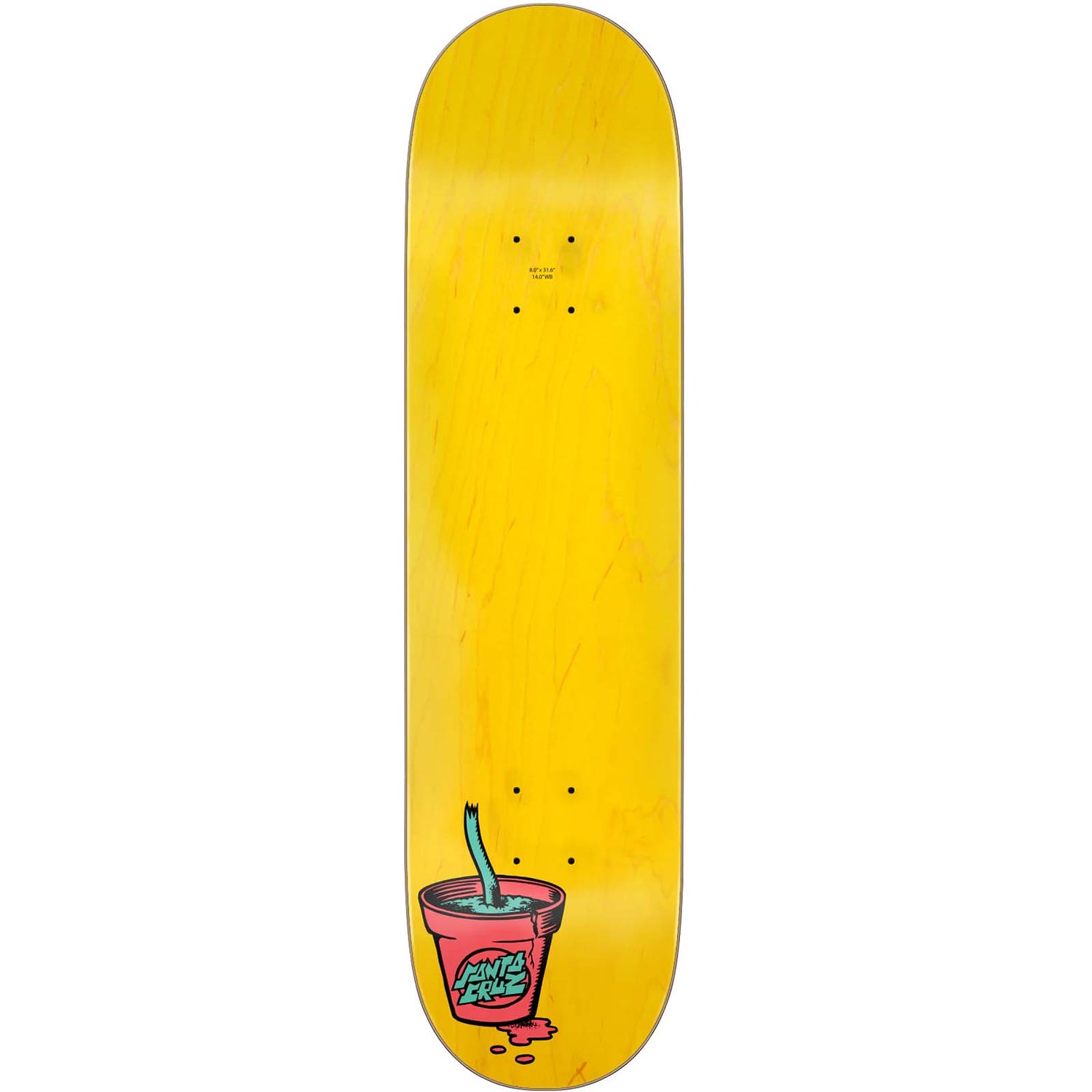 Santa Cruz  Loves Me Not Skateboard Deck - Deflino 8"