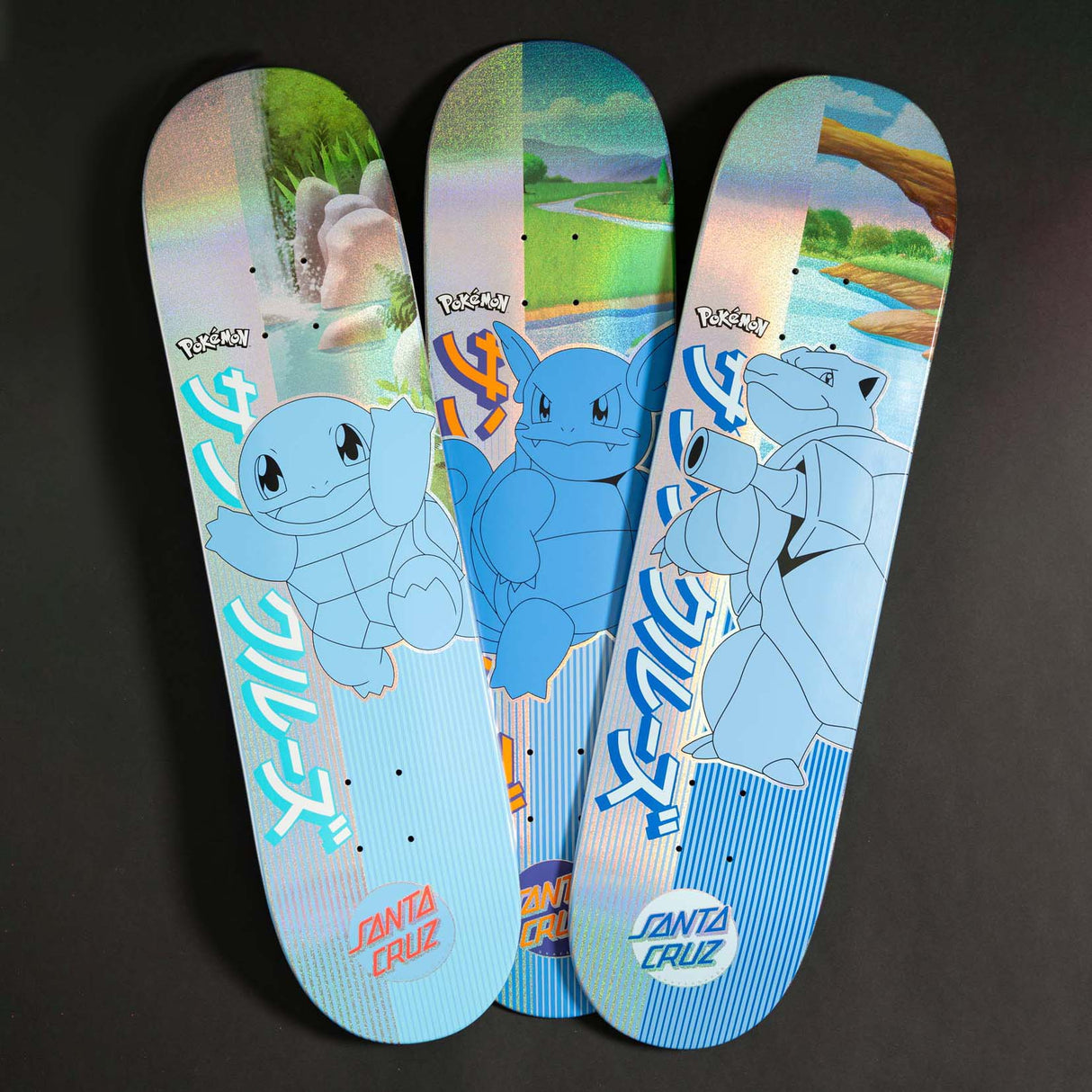 Santa Cruz Pokemon Blind Bag Skateboard Deck - Assorted 8"