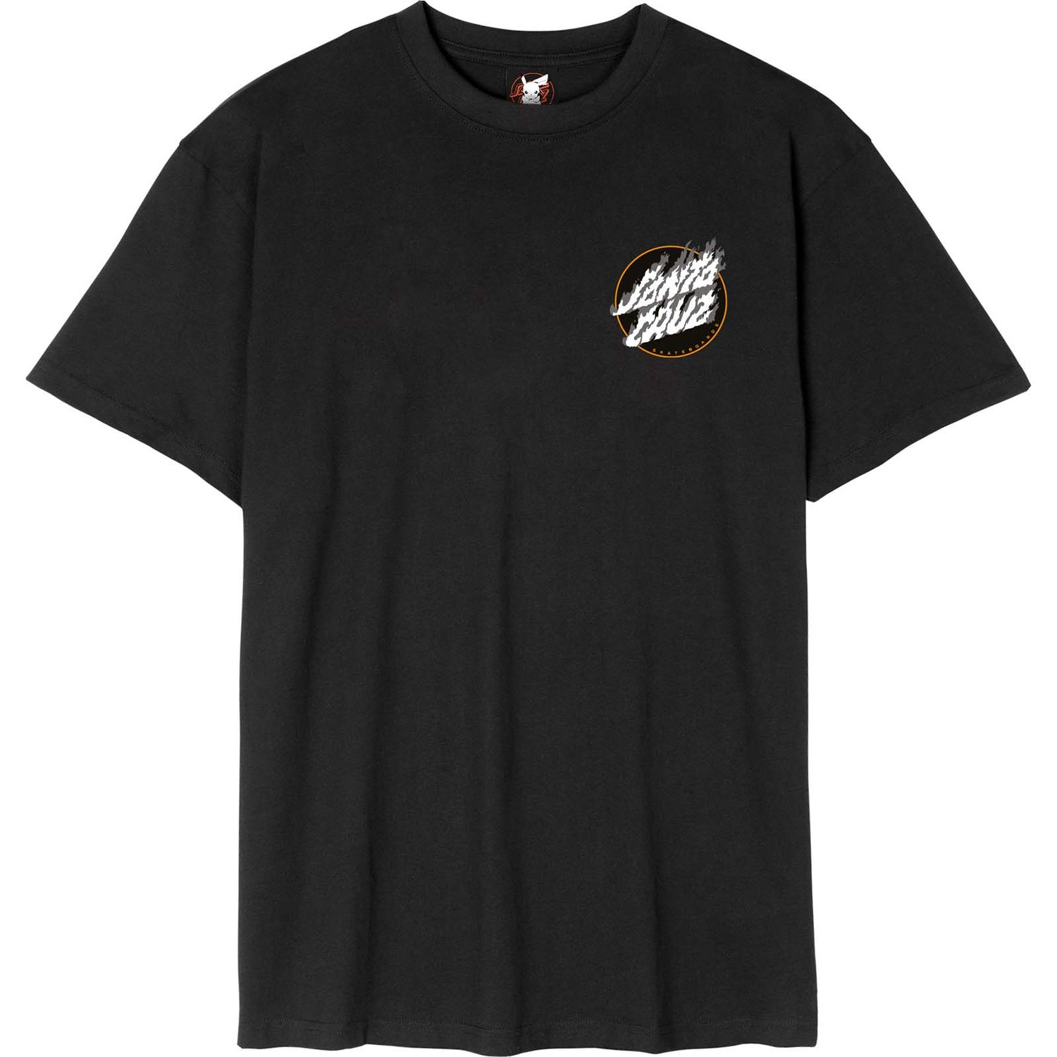 Santa Cruz x Pokemon Fire Type 3 T Shirt - Black