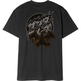 Santa Cruz x Pokemon Fire Type 3 T Shirt - Black
