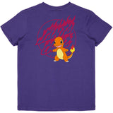 Santa Cruz x Pokemon Fire Type 1 Kids T Shirt - Purple