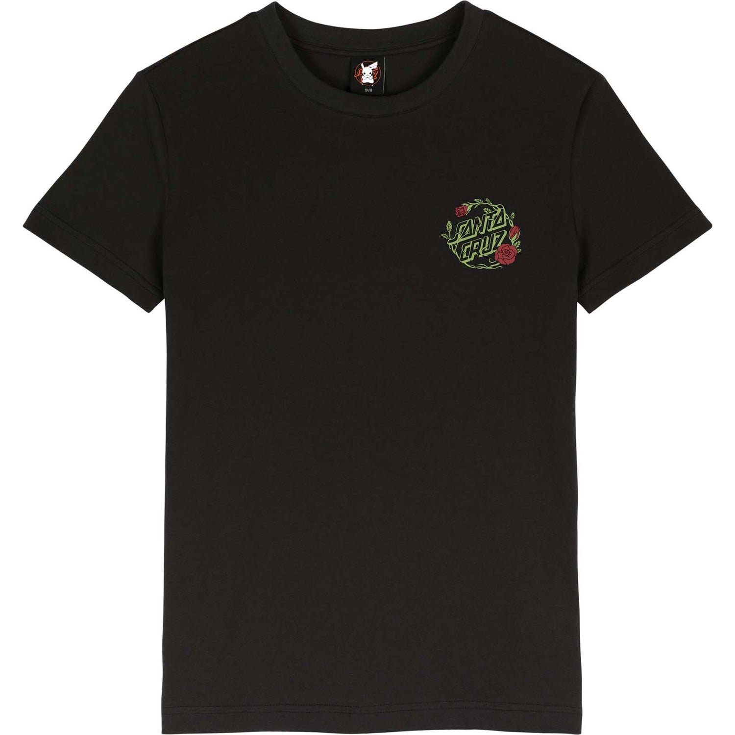 Santa Cruz x Pokemon Grass Type 1 Womens T Shirt - Black