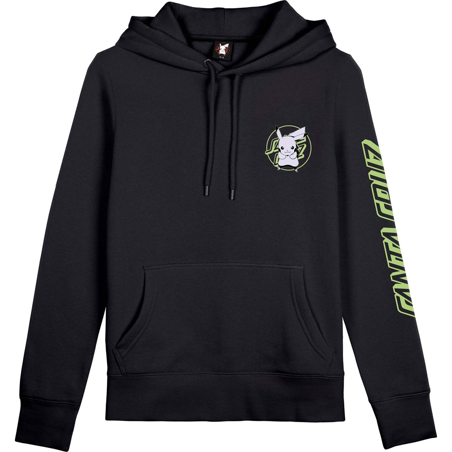 Santa Cruz x Pokemon Pikachu Dot Womens Hoodie - Black