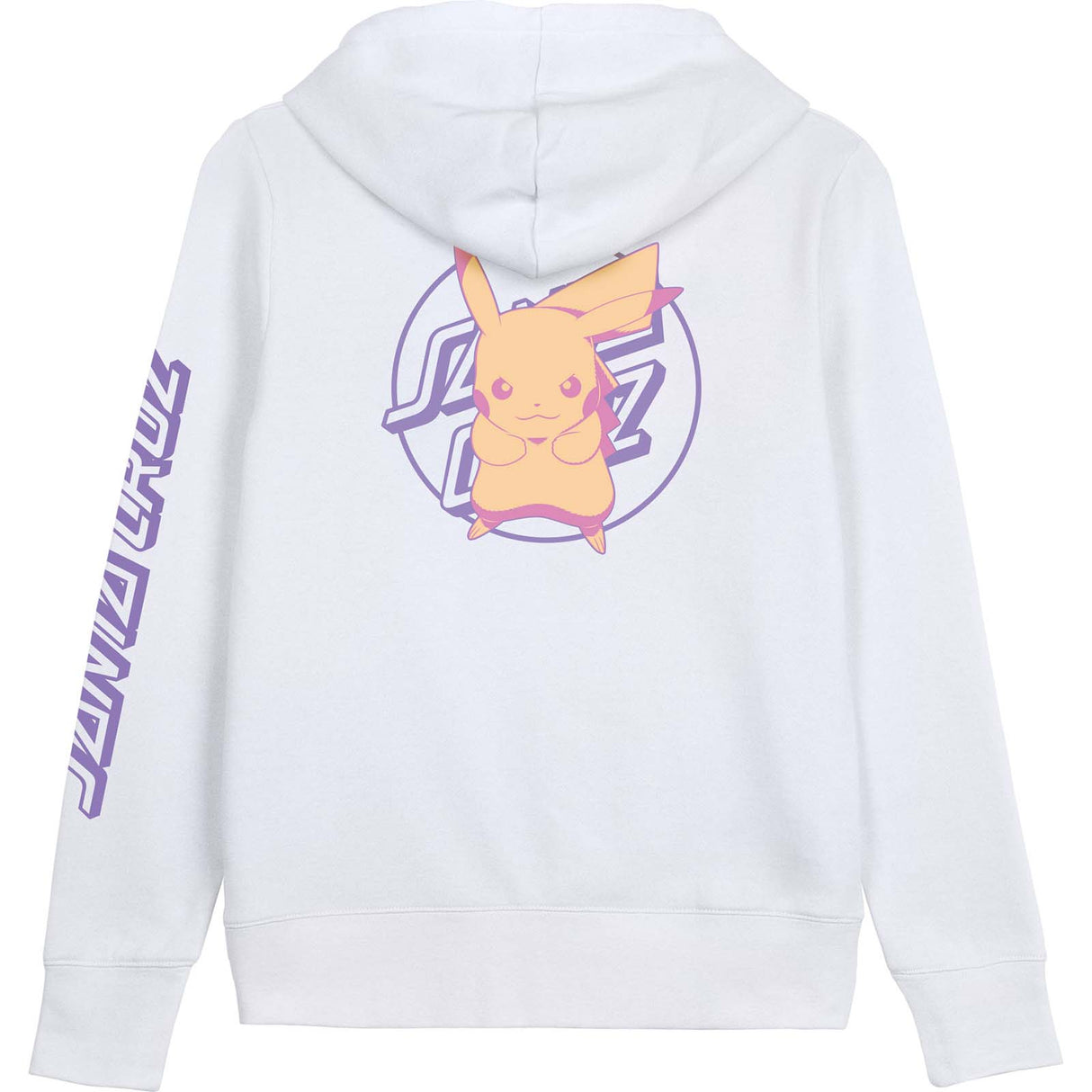 Santa Cruz x Pokemon Pikachu Dot Womens Hoodie - White