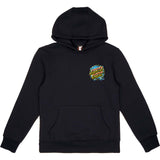 Santa Cruz x Pokemon Pikachu Spray Dot Kids Hoodie - Black