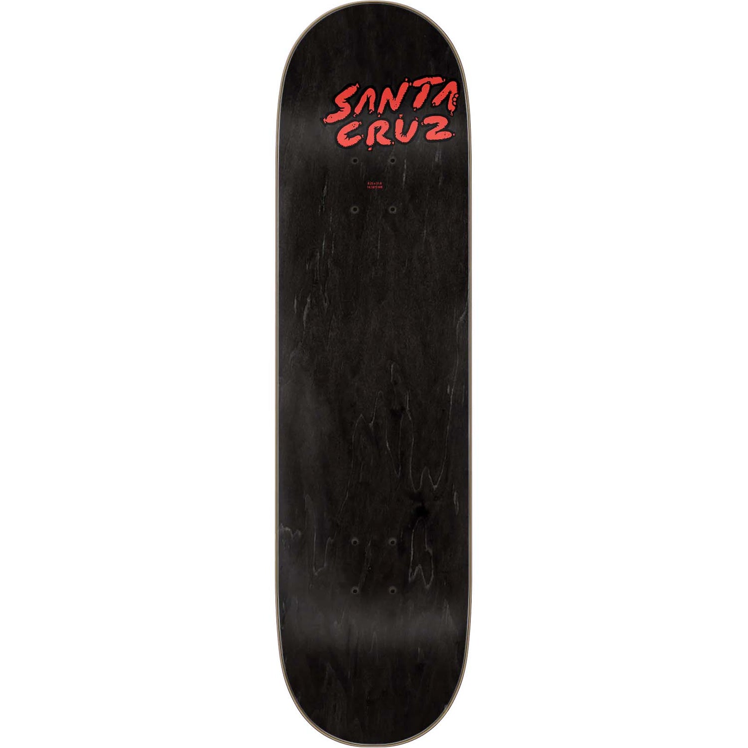 Santa Cruz River of Snax Skateboard Deck - Braun 8.25"