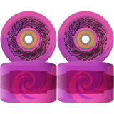Santa Cruz Slime Balls OG Slime Light Ups Skateboard Wheels - Pink/Purple 60mm