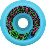 Santa Cruz Slime Balls Vomits Skateboard Wheels - Blue 60mm