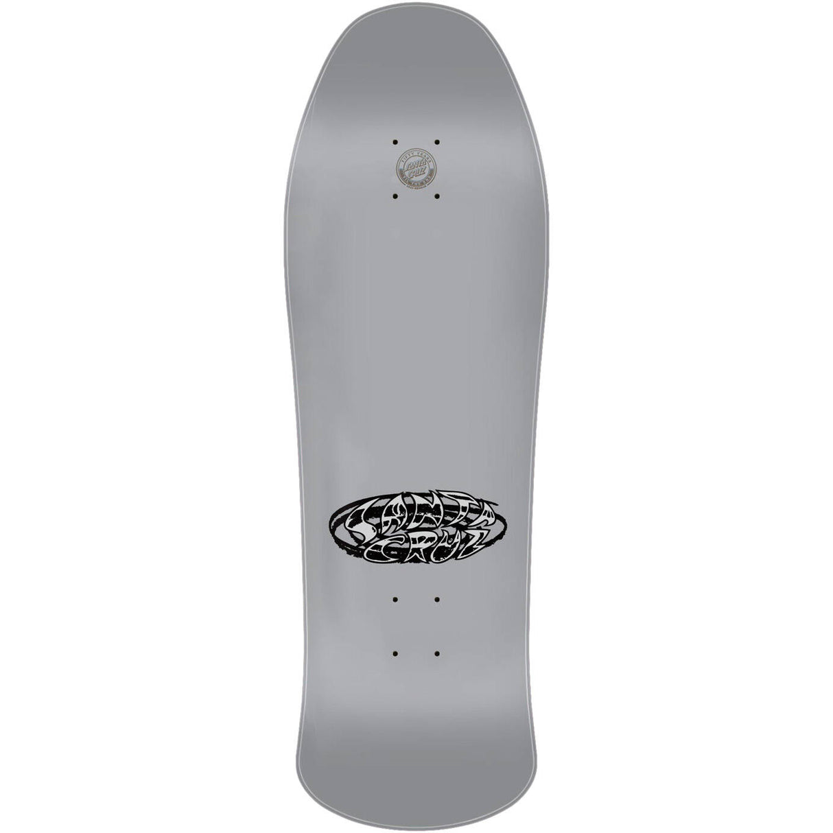 Santa Cruz Street Creep Reissue Skateboard Deck - Grey 10"