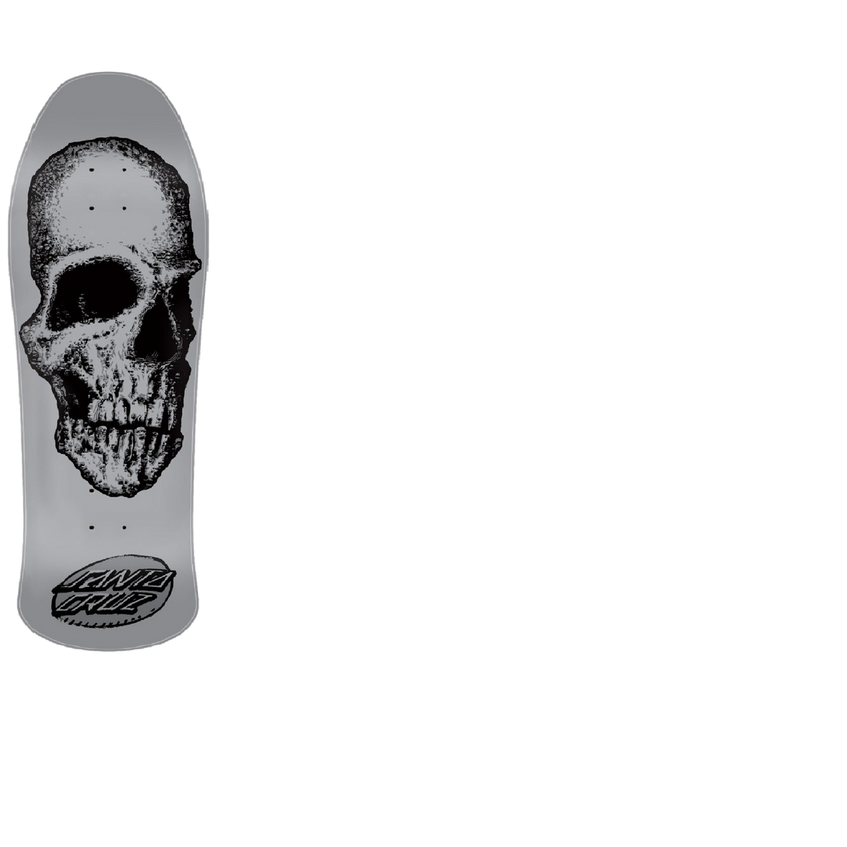 Santa Cruz Street Creep Reissue Skateboard Deck - Grey 10"
