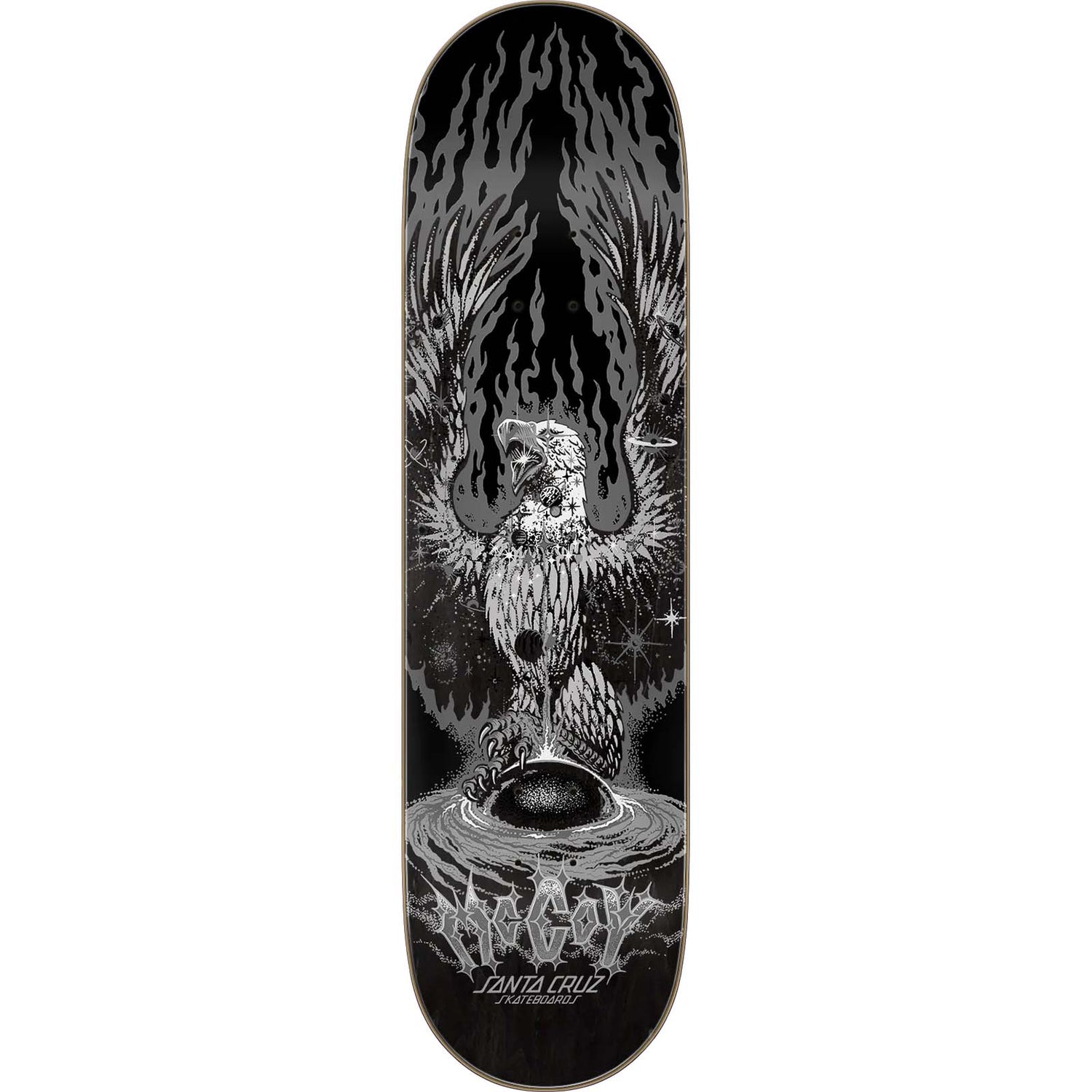 Santa Cruz VX Cosmic Eagle Skateboard Deck - McCoy 8.25"