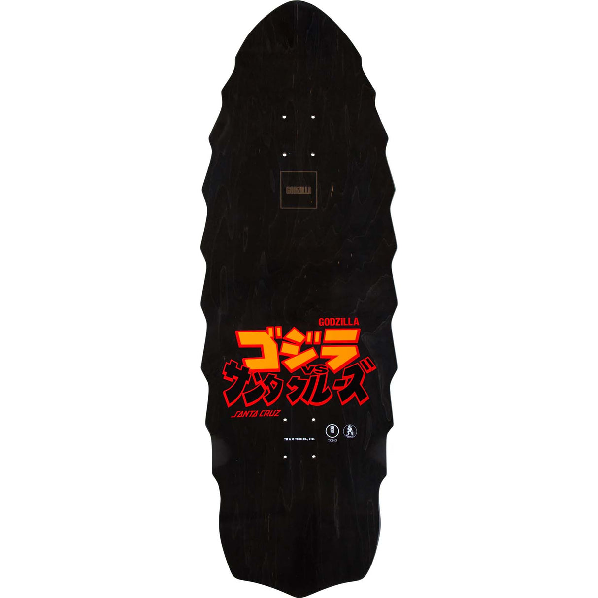 Santa Cruz x Godzilla Skateboard Deck - Destroyer 11"