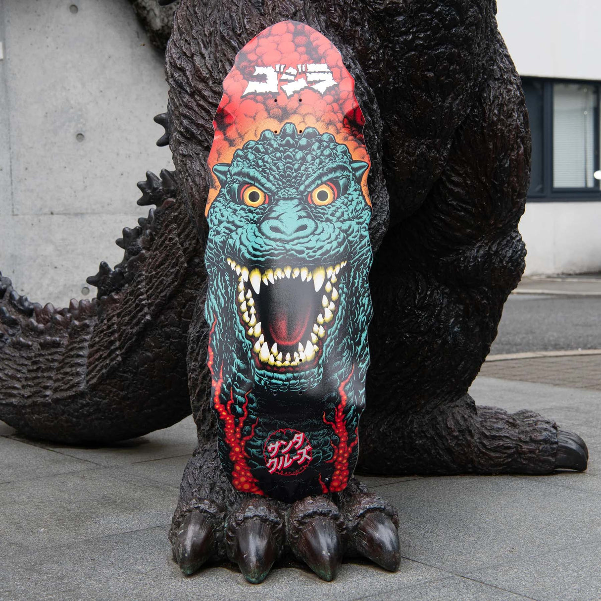 Santa Cruz x Godzilla Skateboard Deck - Destroyer 11"