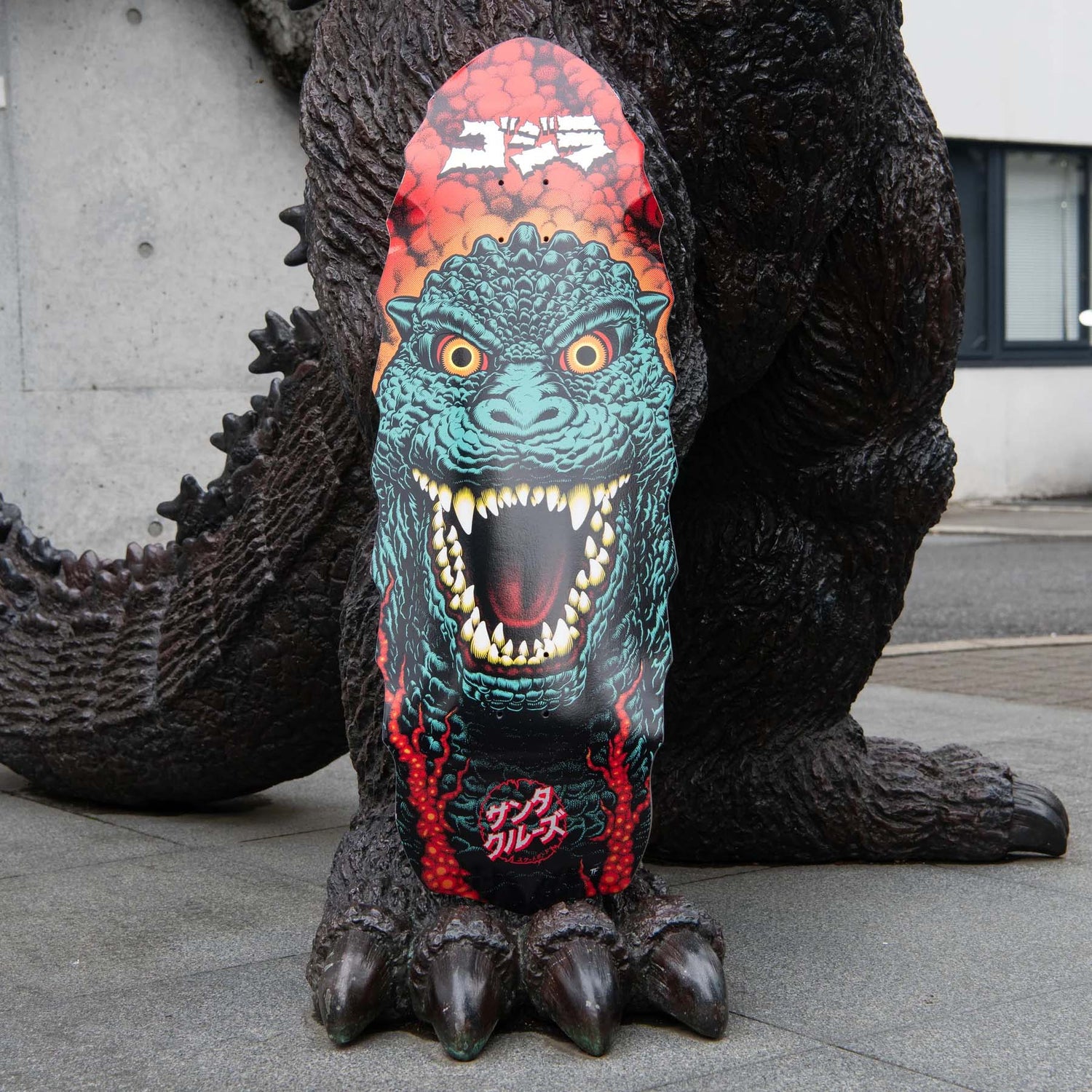 Santa Cruz x Godzilla Skateboard Deck - Destroyer 11"