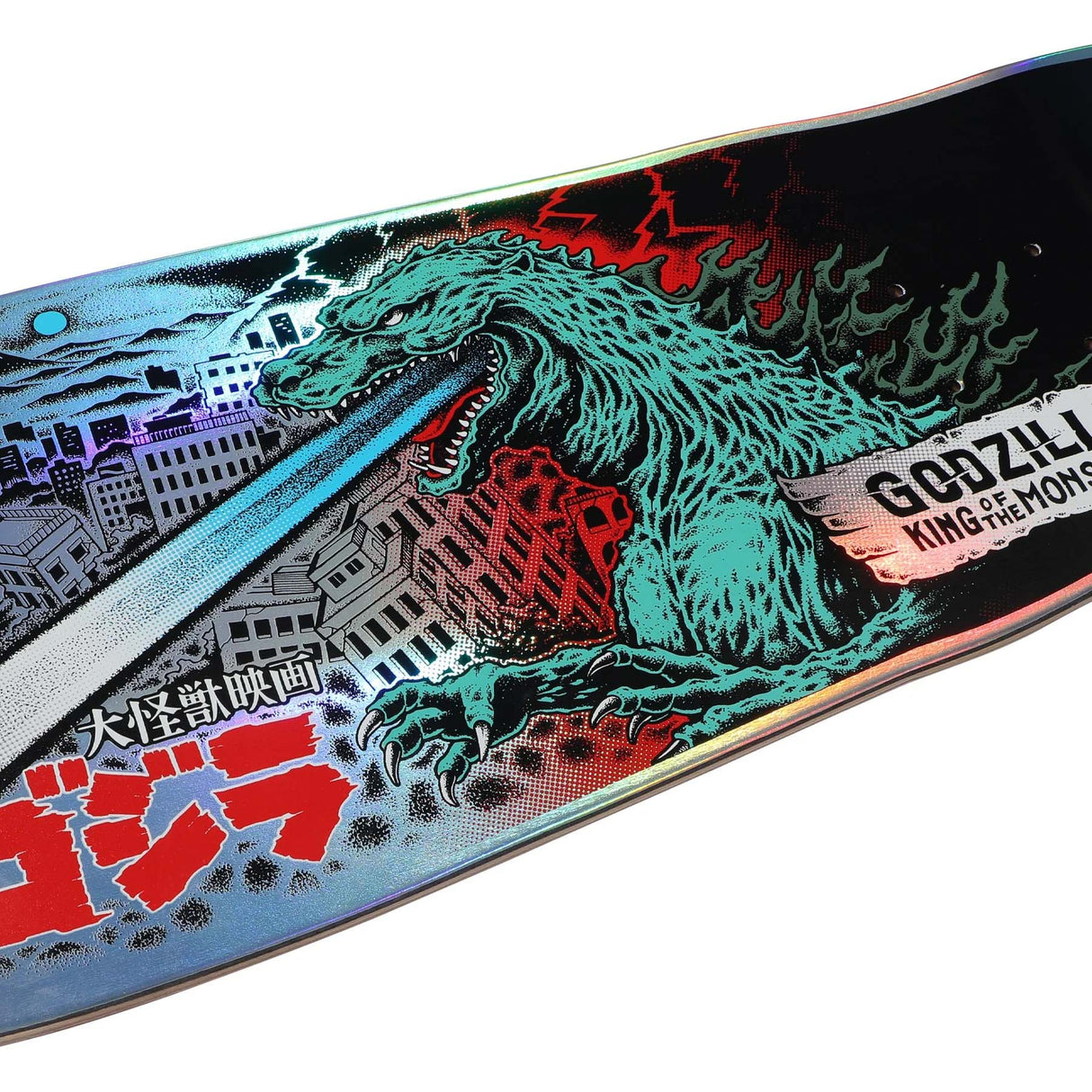 Santa Cruz x Godzilla Skateboard Deck - O'Brien Reaper 8.25"