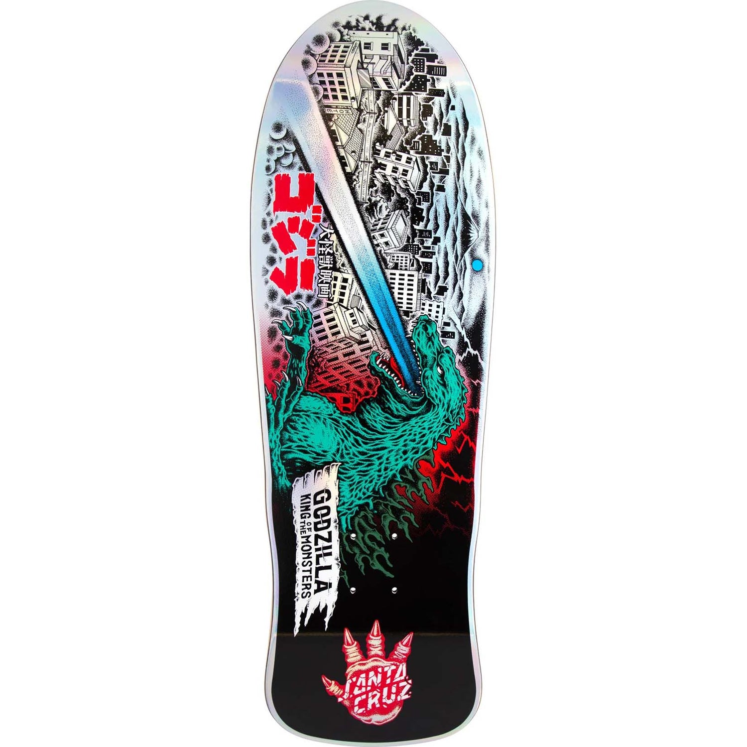 Santa Cruz x Godzilla Skateboard Deck - O'Brien Reaper 8.25"