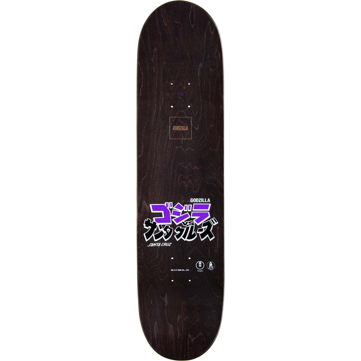 Santa Cruz x Godzilla Skateboard Deck - Shin Knox Firepit 8.5"