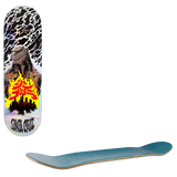 Santa Cruz x Godzilla Skateboard Deck - Shin Knox Firepit 8.5"